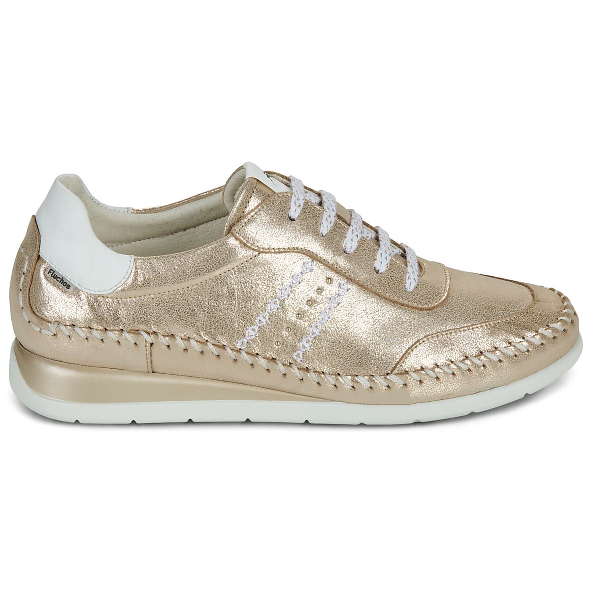 Women's Sneakers Fluchos Gold