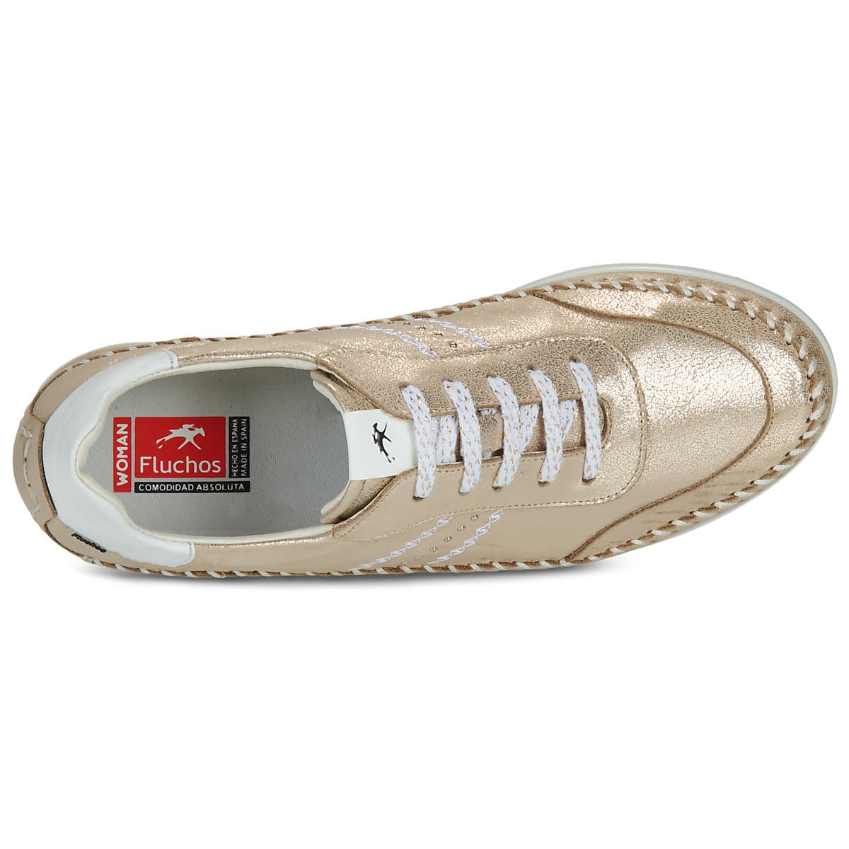 Women's Sneakers Fluchos Gold