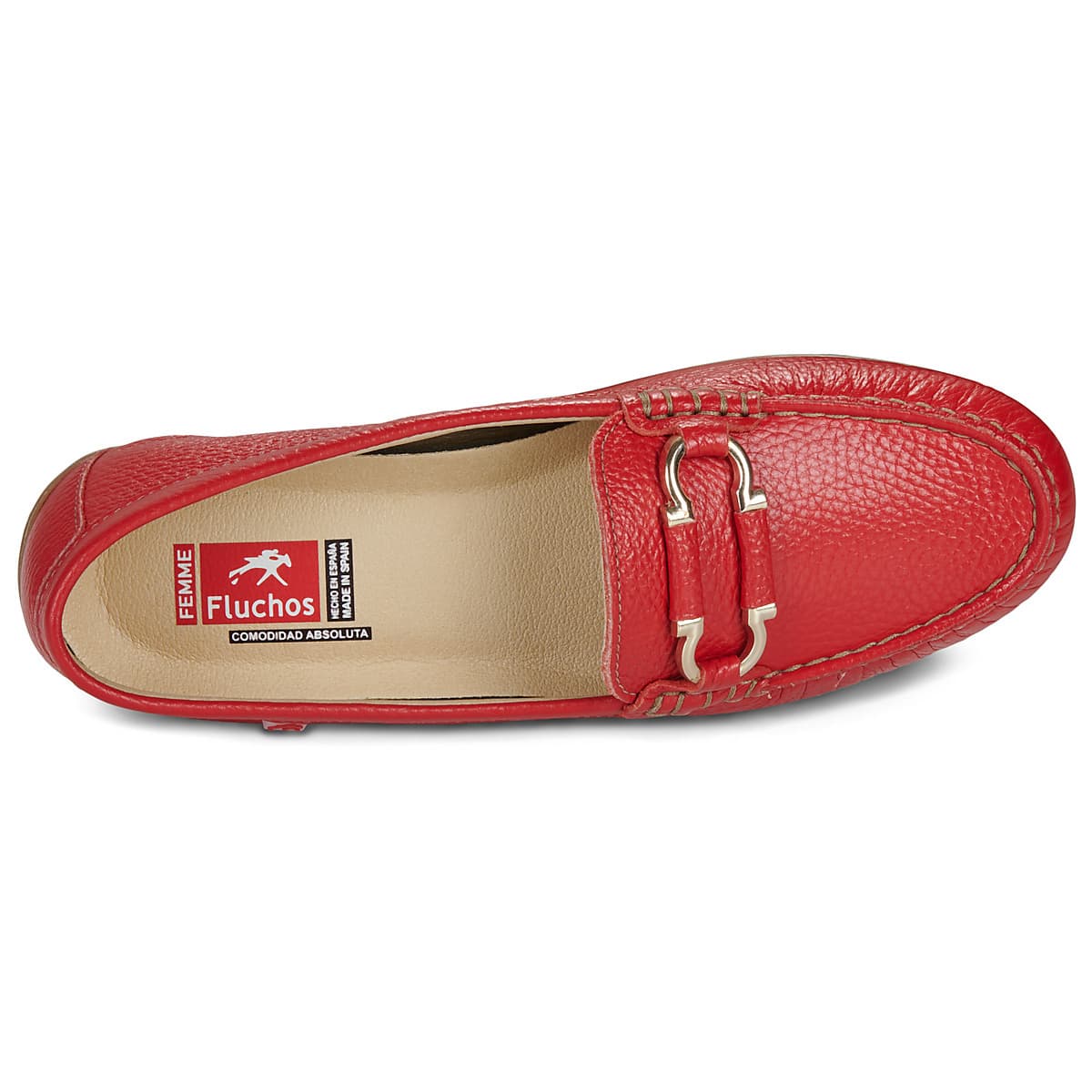 Women's Loafers Fluchos Red