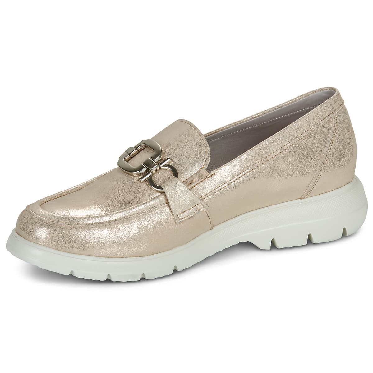 Women's Loafers Fluchos Gold