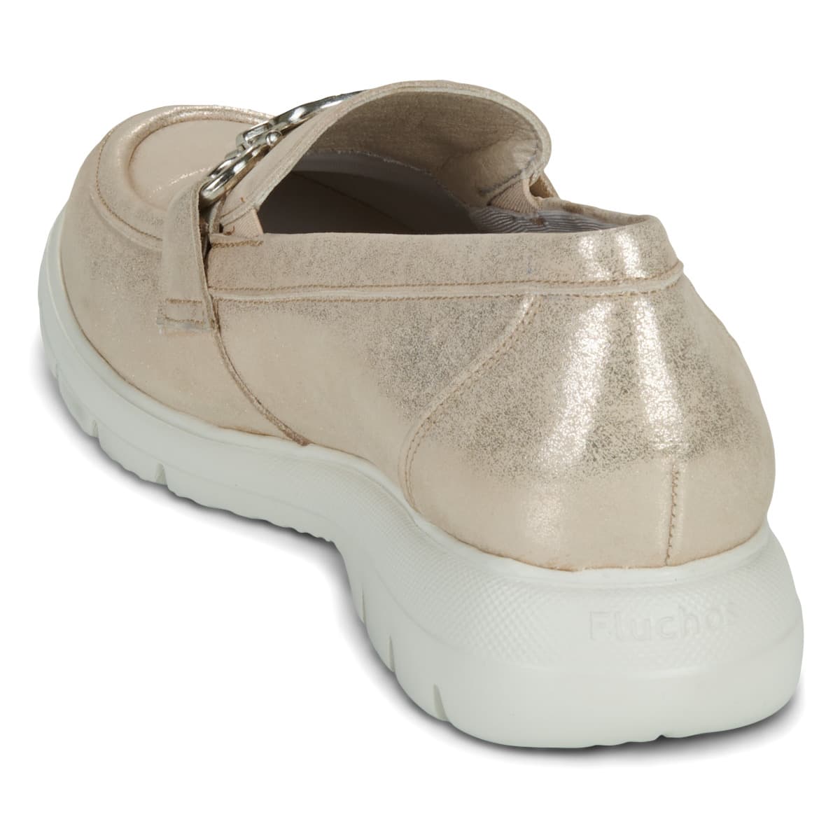 Women's Loafers Fluchos Gold