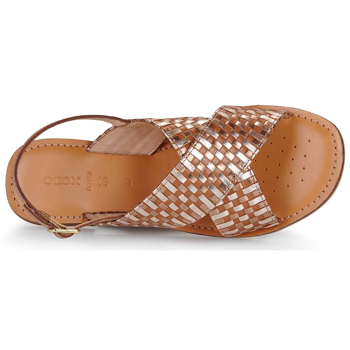 Women's Sandals Geox Brown
