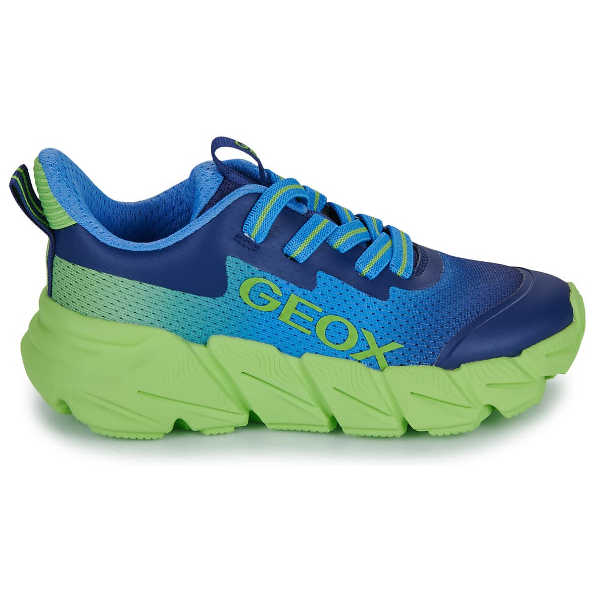 Παιδικό Αθλητικό Παπούτσι για Αγόρι Geox Flexyper Fast Ανατομικό Χρώματος Πολύχρωμο J46N1A 02A9J C4378