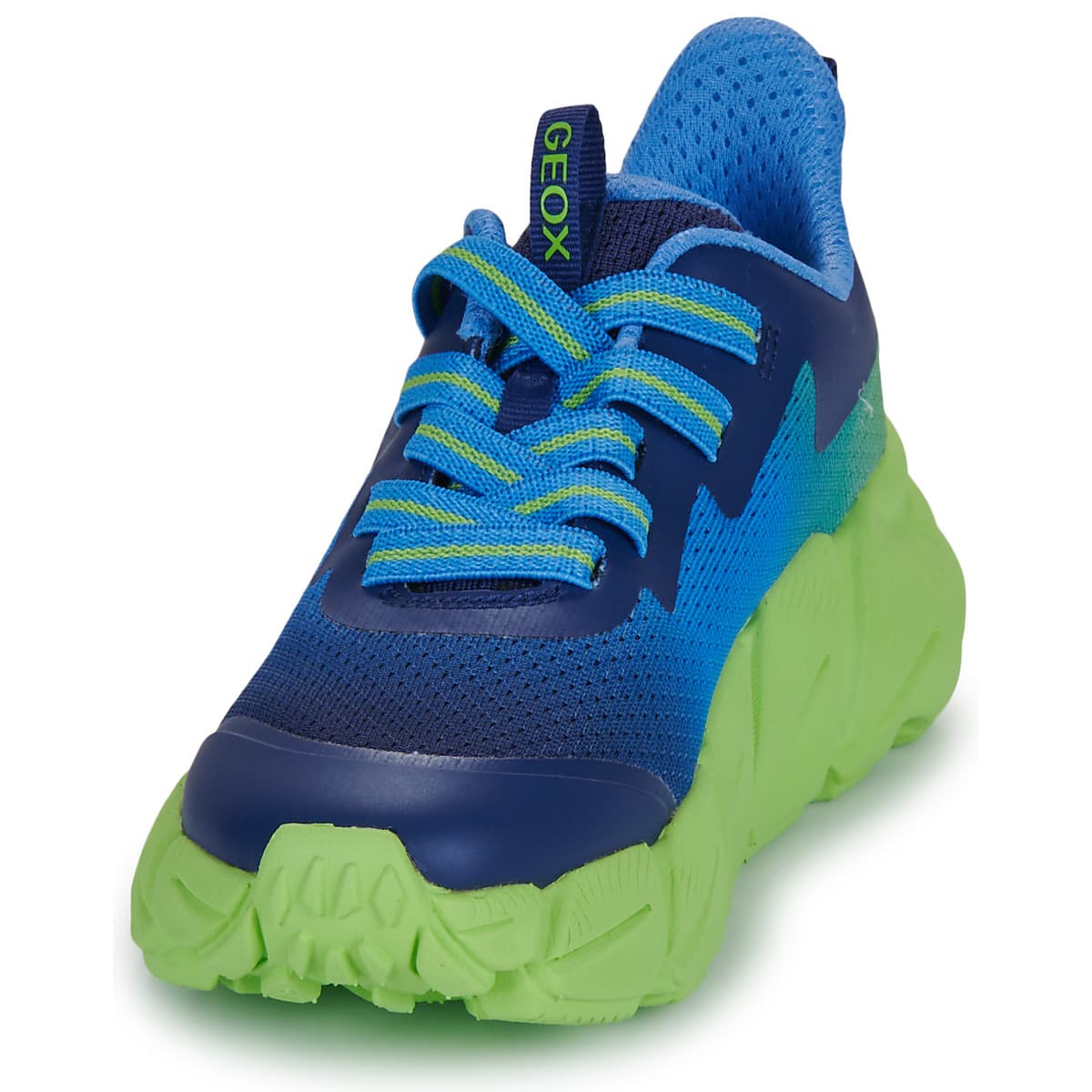 Παιδικό Αθλητικό Παπούτσι για Αγόρι Geox Flexyper Fast Ανατομικό Χρώματος Πολύχρωμο J46N1A 02A9J C4378