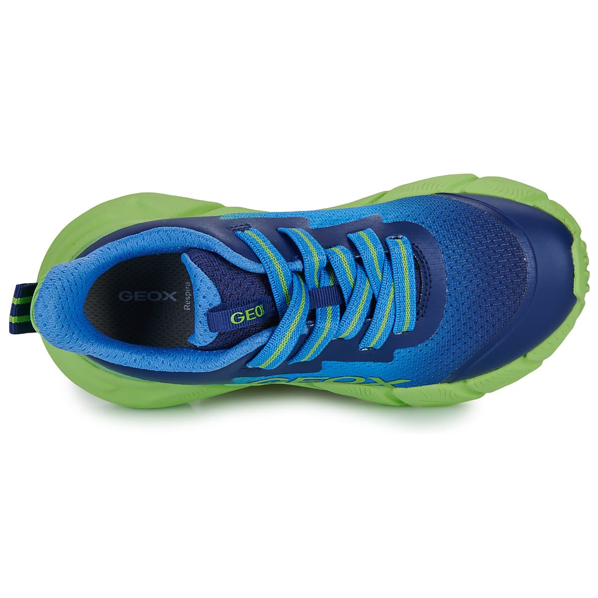 Παιδικό Αθλητικό Παπούτσι για Αγόρι Geox Flexyper Fast Ανατομικό Χρώματος Πολύχρωμο J46N1A 02A9J C4378