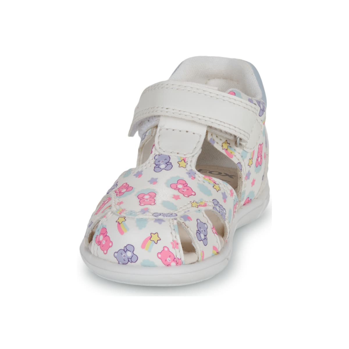 Παιδικό Κλειστό Πέδιλο για Κορίτσι Geox Ανατομικό Χρώματος Λευκό B556FB 05404 C0270