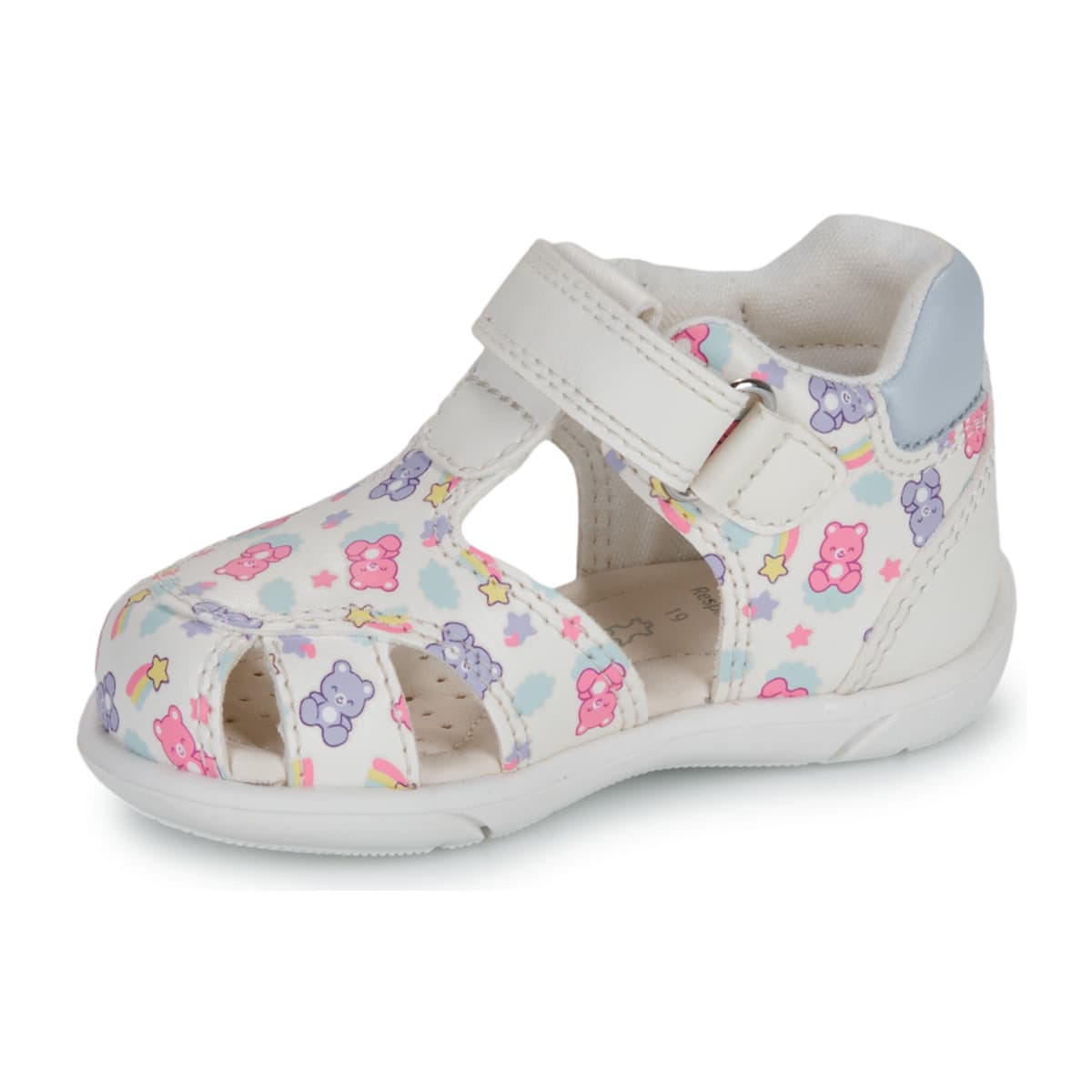 Παιδικό Κλειστό Πέδιλο για Κορίτσι Geox Ανατομικό Χρώματος Λευκό B556FB 05404 C0270