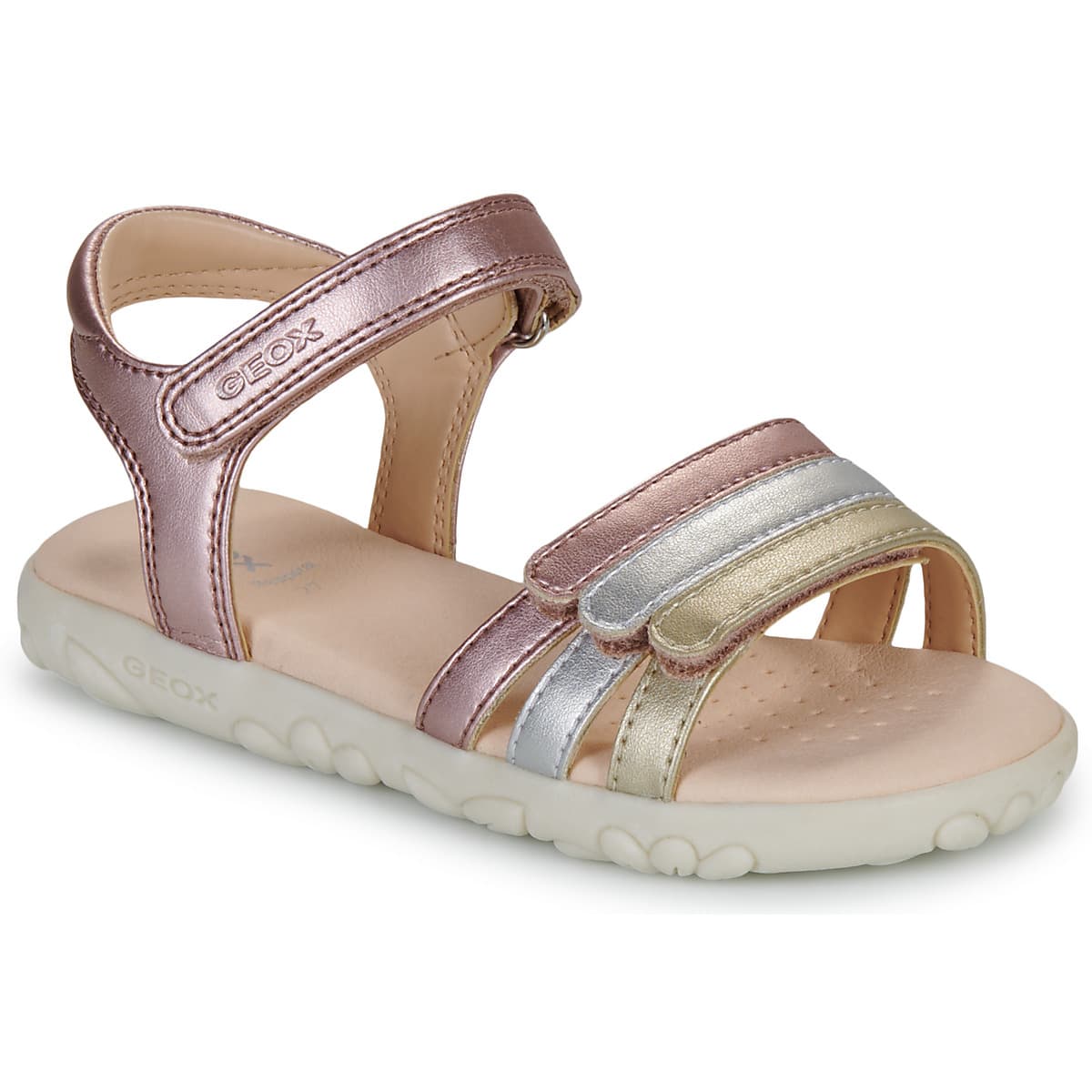 Σανδάλια χωρίς τακούνι Geox J SANDAL HAITI GIRL
