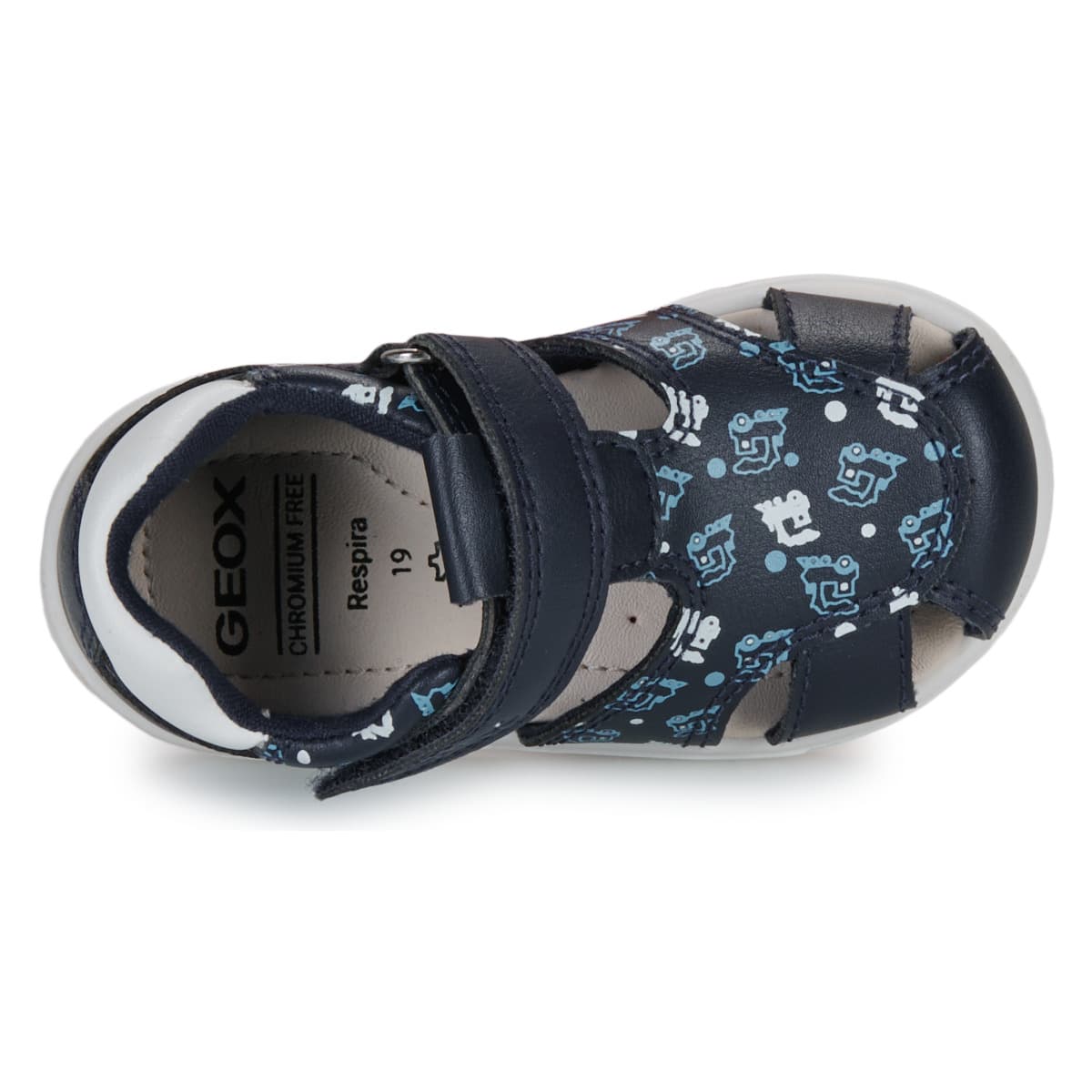 Παιδικό Κλειστό Πέδιλο για Αγόρι Geox Ανατομικό Χρώματος Μπλε B556EC 05404 C4P1Z