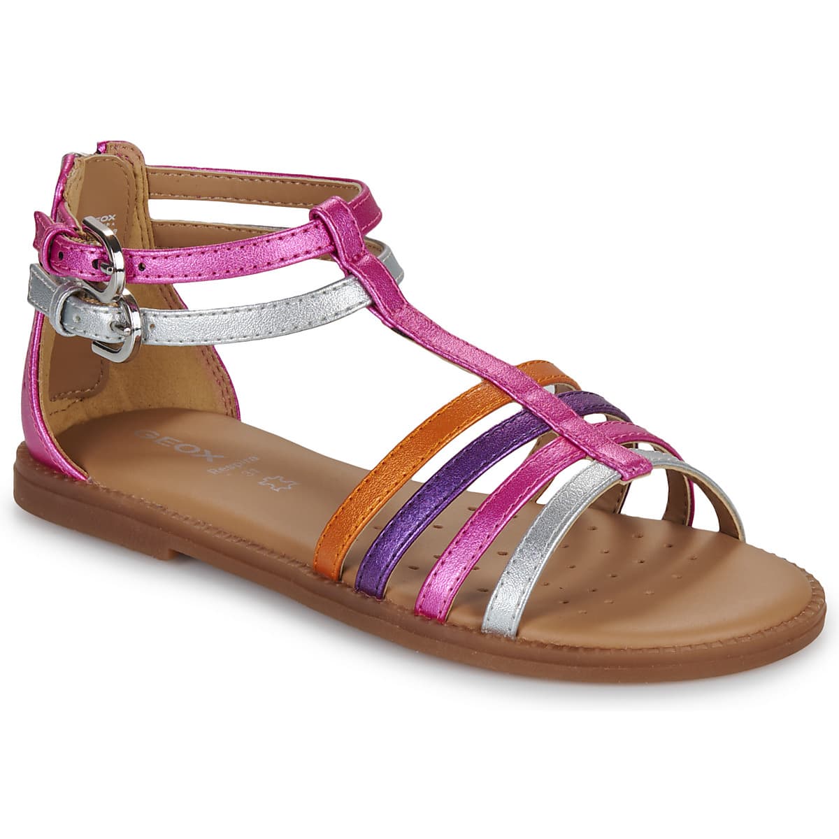 Σανδάλια χωρίς τακούνι Geox J SANDAL KARLY GIRL