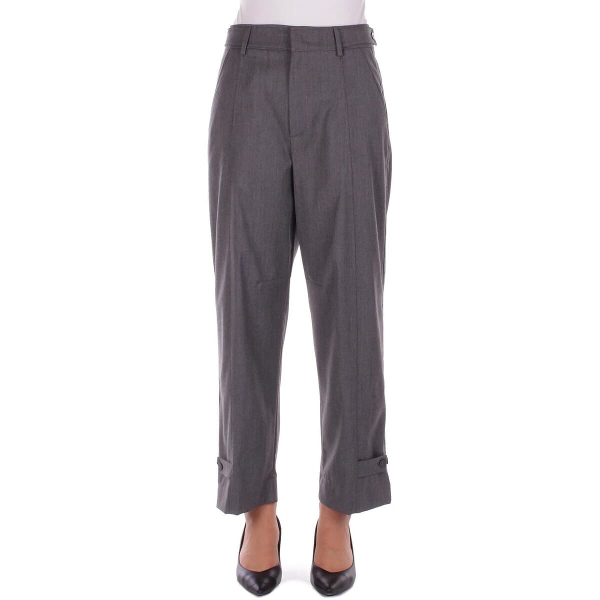 Women's Pants Dondup Gray