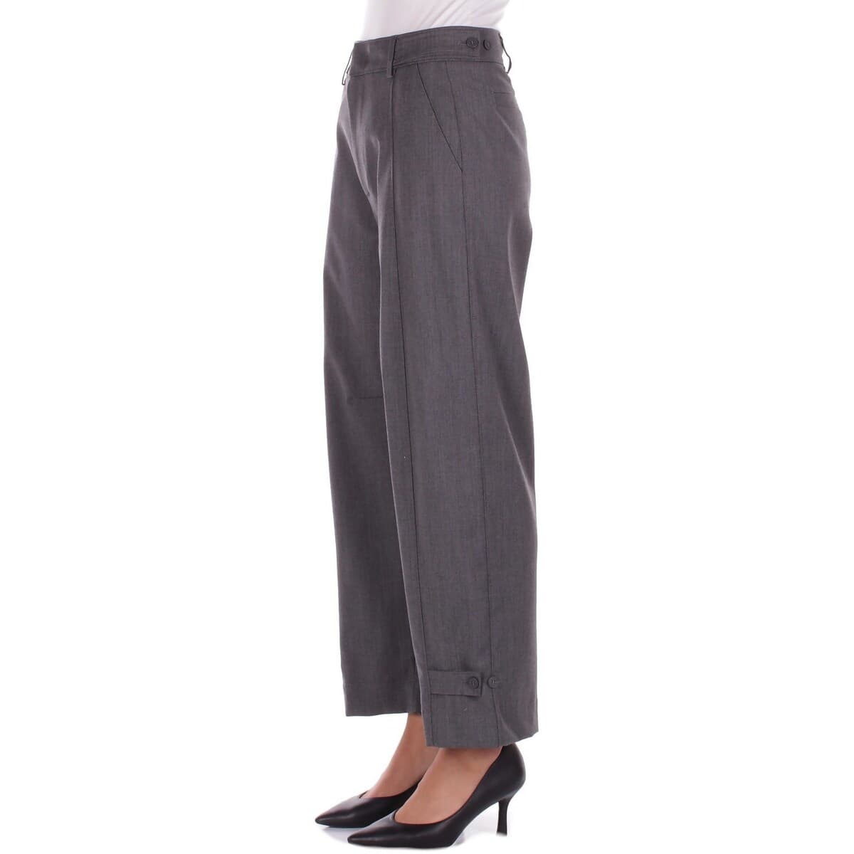 Women's Pants Dondup Gray