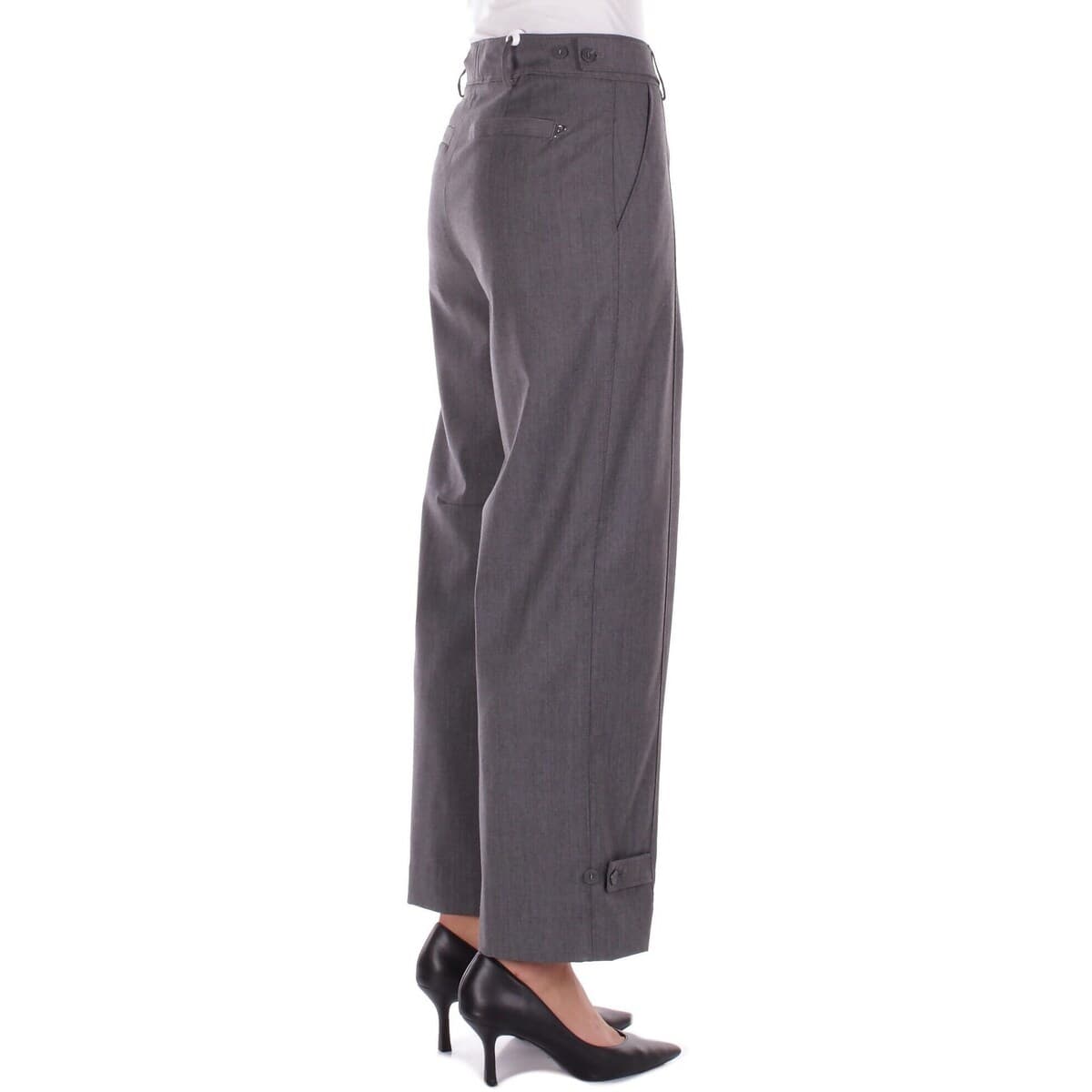 Women's Pants Dondup Gray