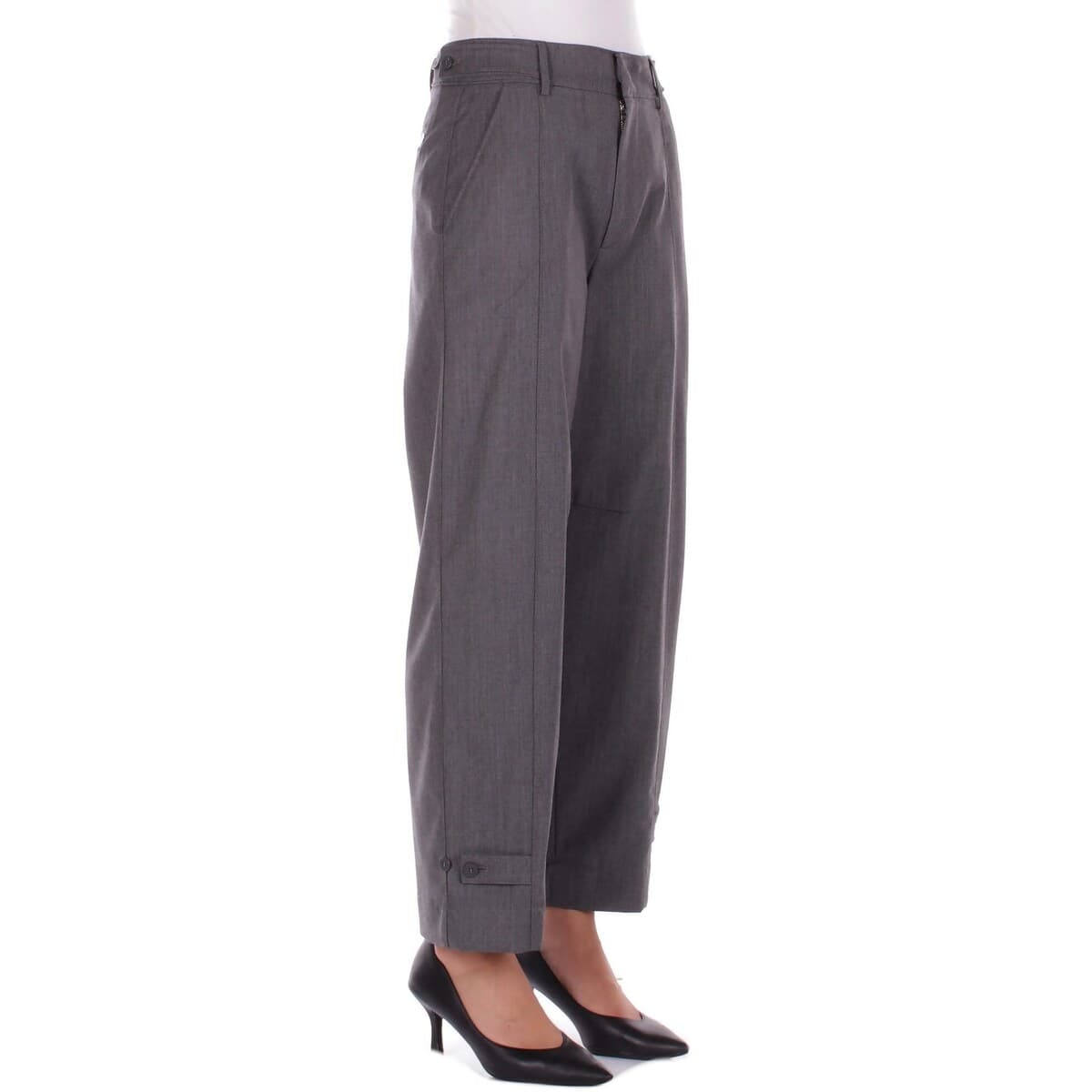 Women's Pants Dondup Gray