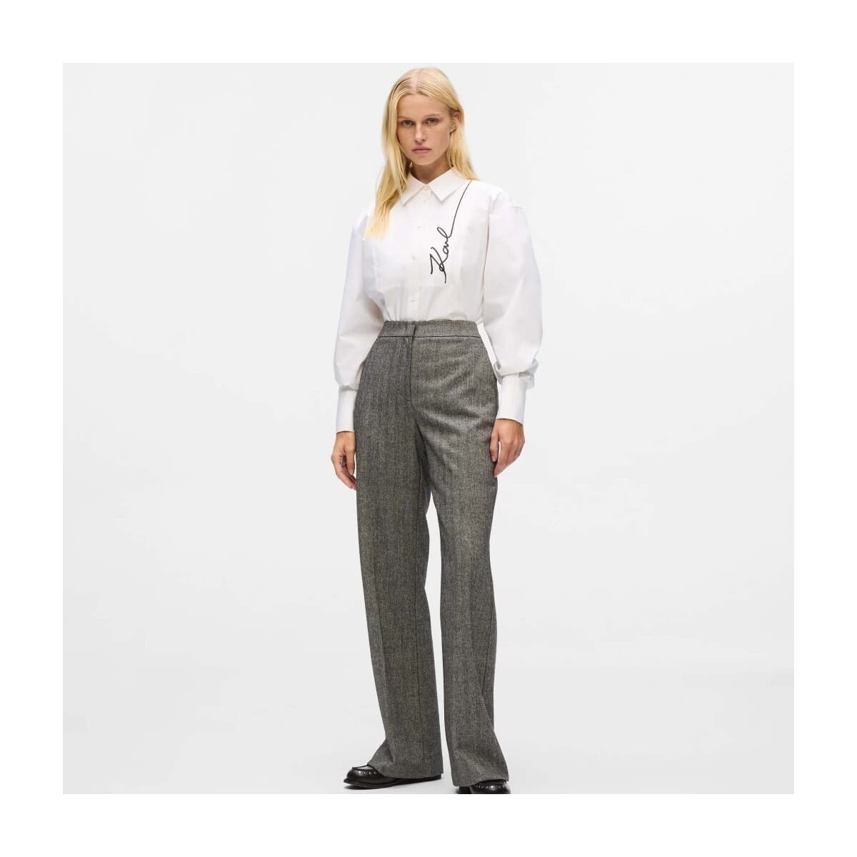 Women's Shirts Karl Lagerfeld White