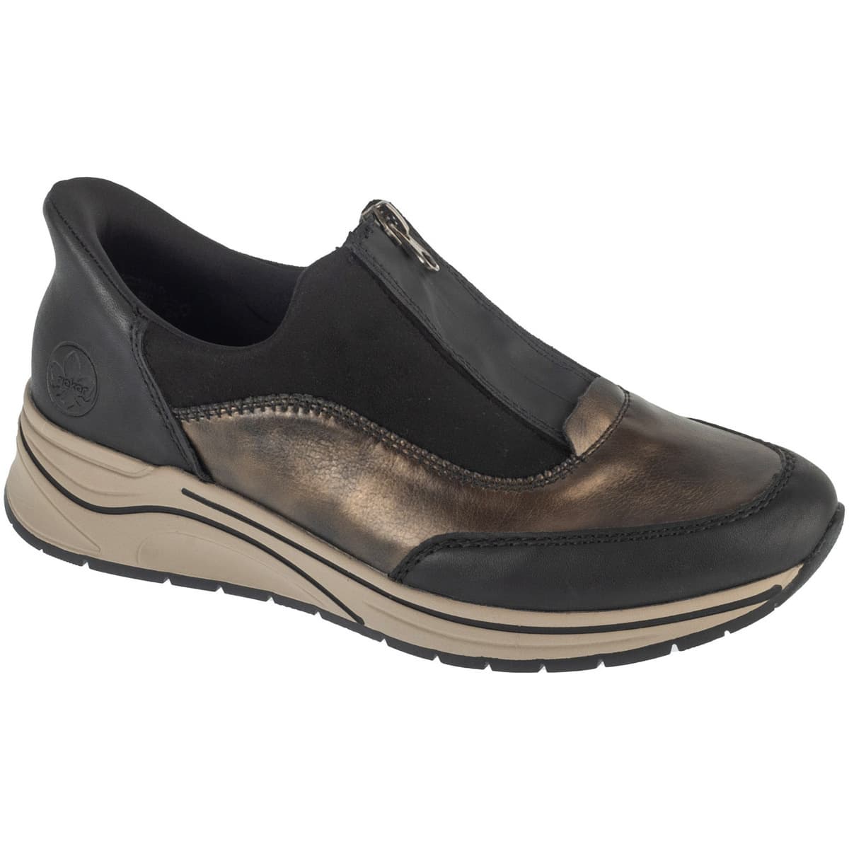 Women's Loafers Rieker Black