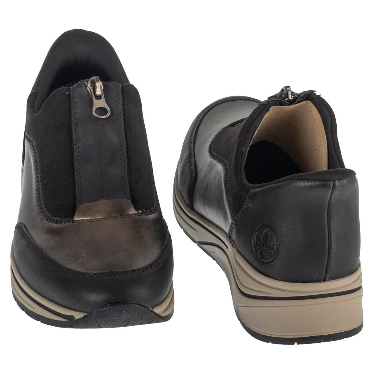 Women's Loafers Rieker Black