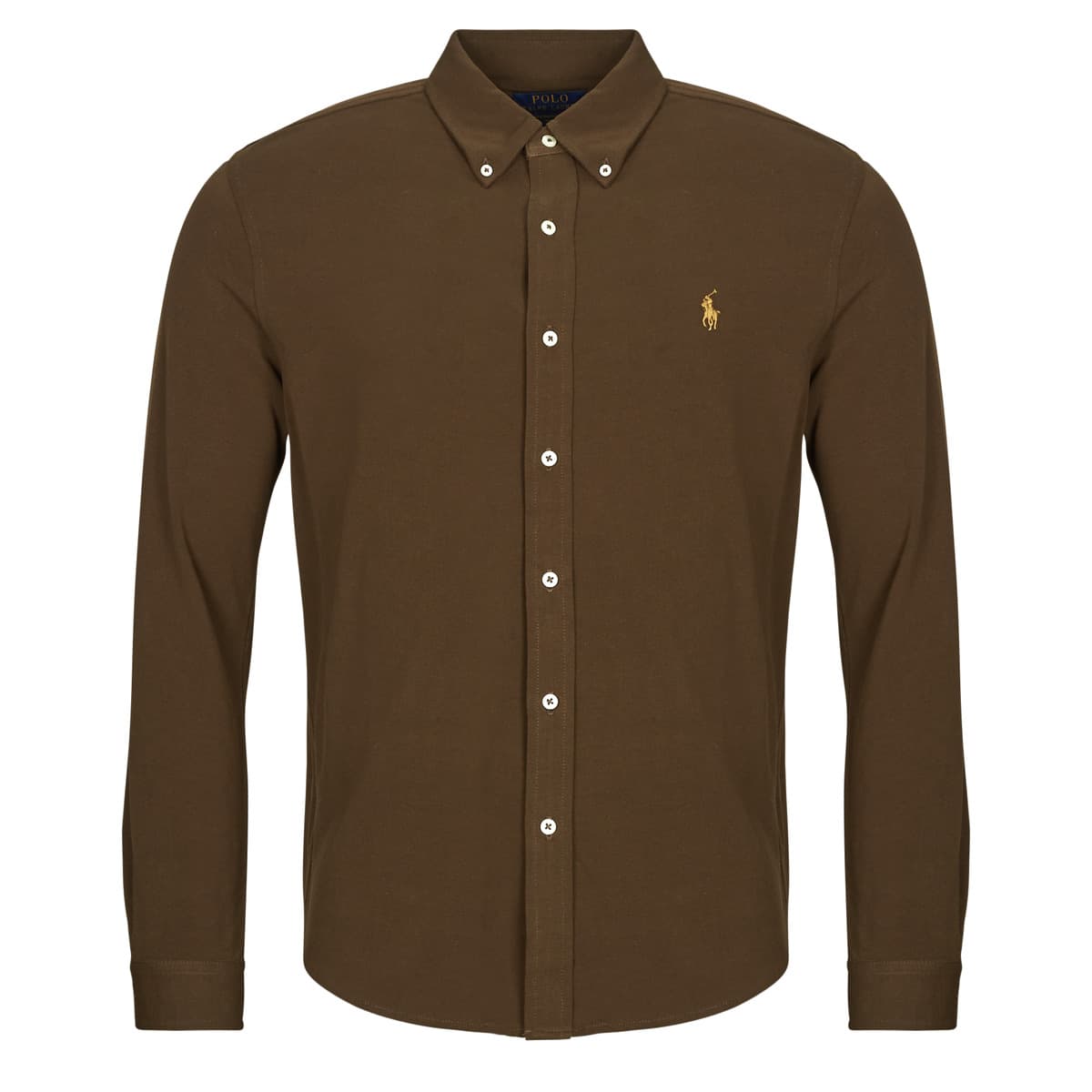Men's Shirts Polo Ralph Lauren Brown