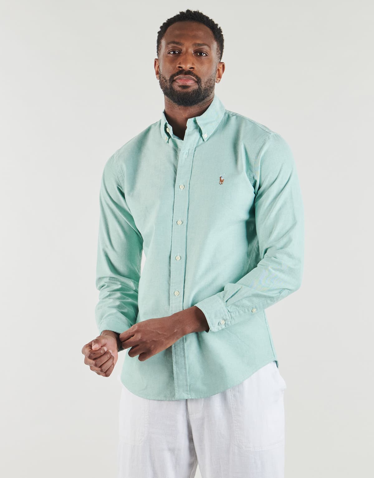 Men's Shirts Polo Ralph Lauren Green