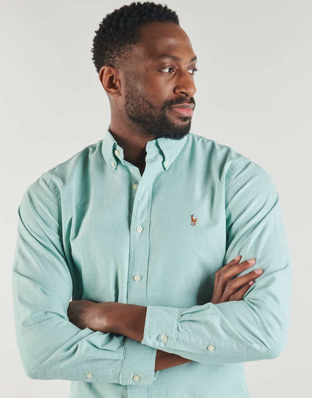 Men's Shirts Polo Ralph Lauren Green