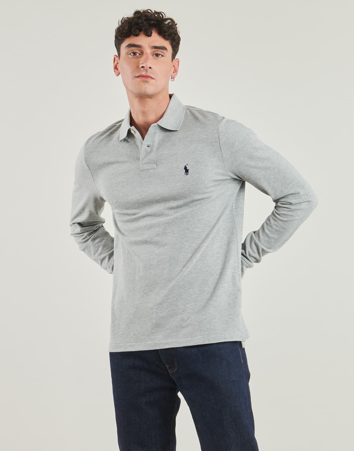 Men's Polo Shirts Polo Ralph Lauren Gray
