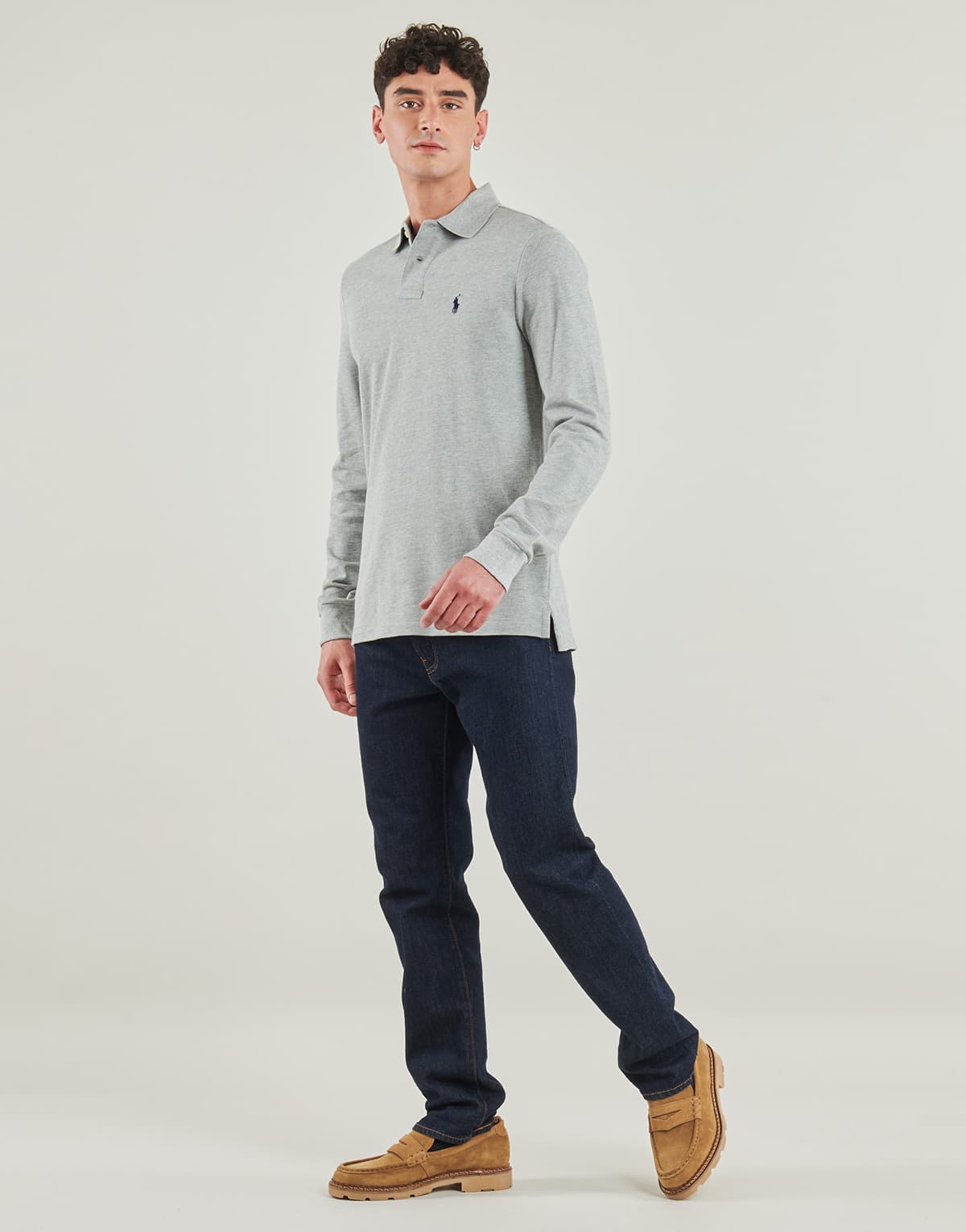 Men's Polo Shirts Polo Ralph Lauren Gray