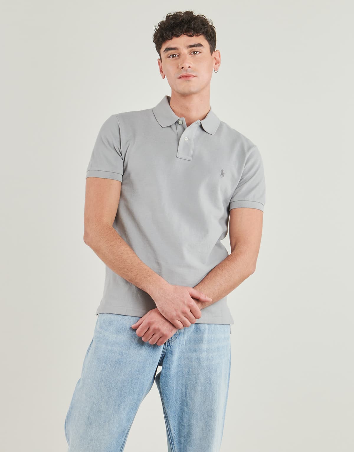 Men's Polo Shirts Polo Ralph Lauren Gray