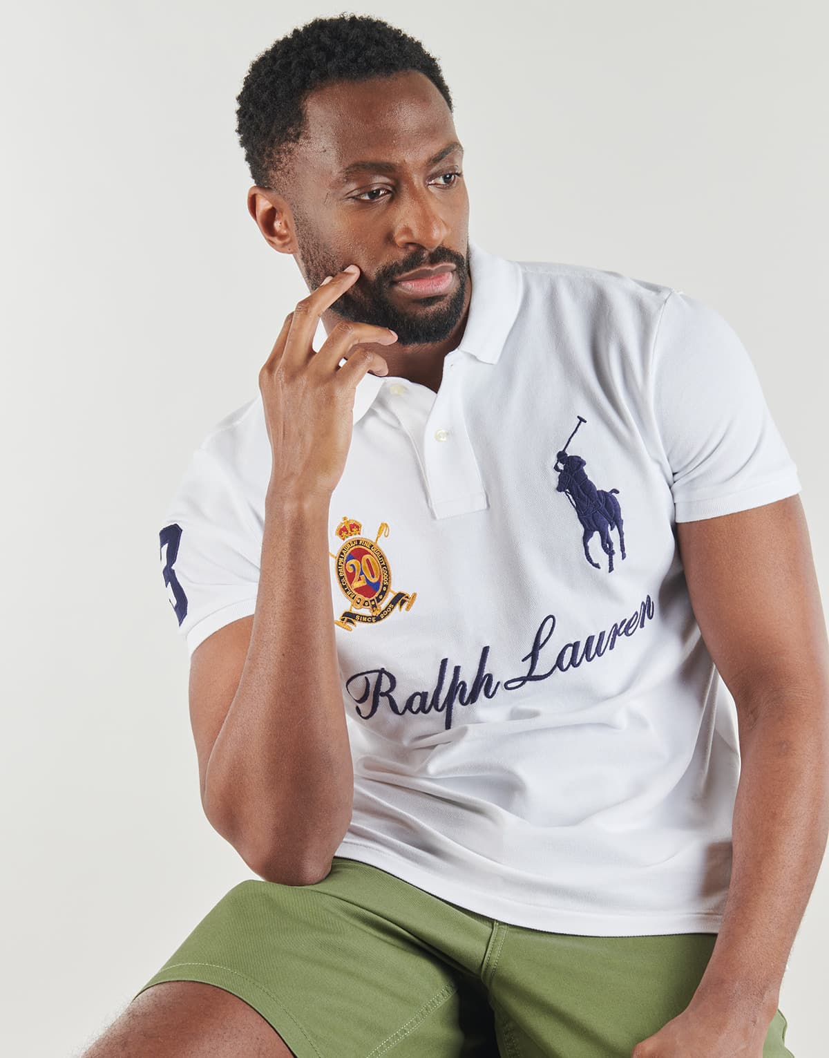 Men's Polo Shirts Polo Ralph Lauren White