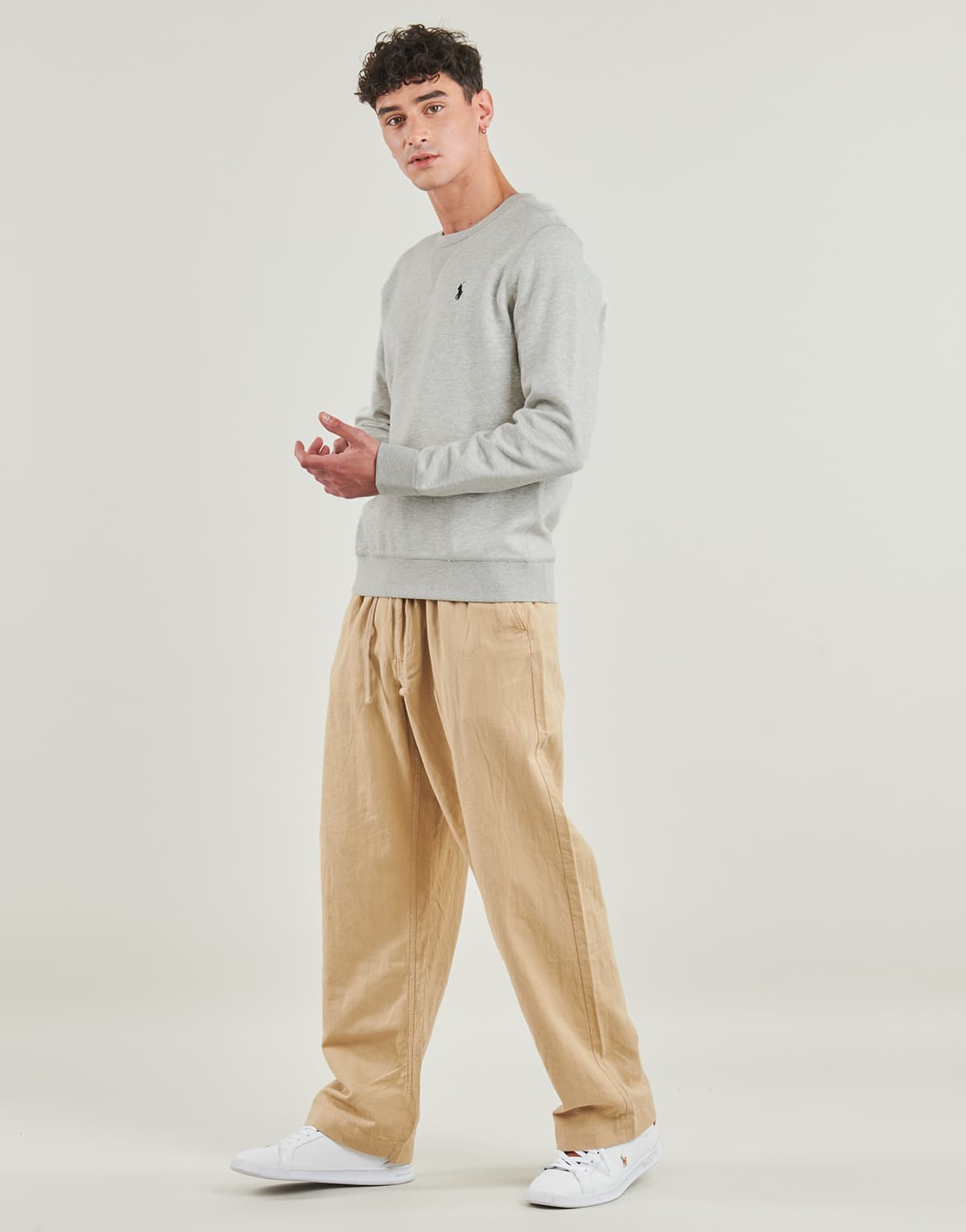 Men's Sports T-Shirts Polo Ralph Lauren Gray