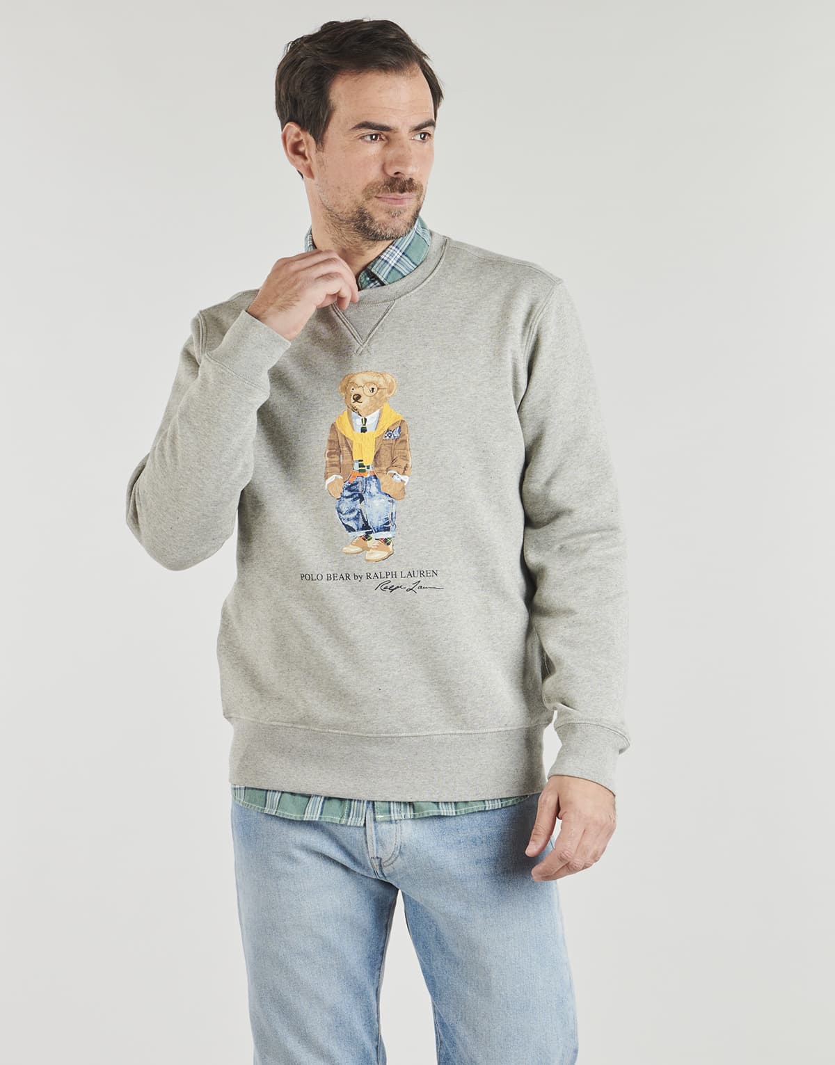 Men's Sweatshirts Polo Ralph Lauren Gray