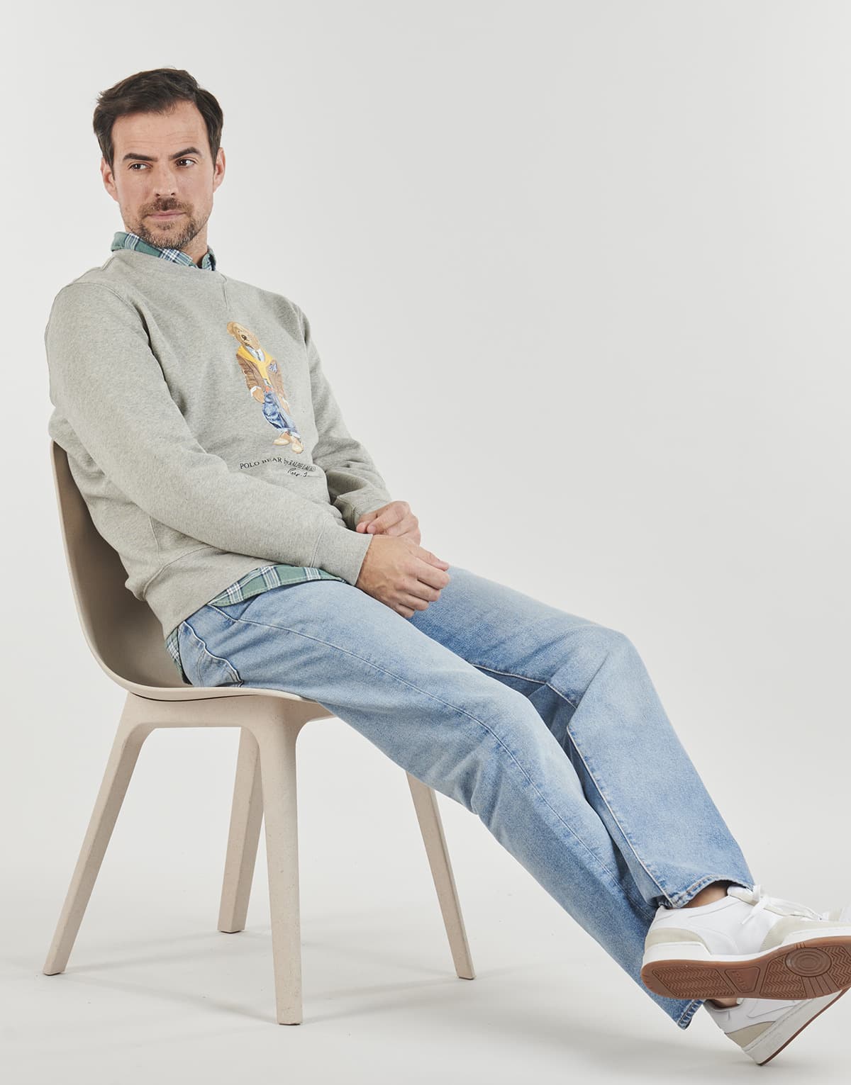 Men's Sweatshirts Polo Ralph Lauren Gray