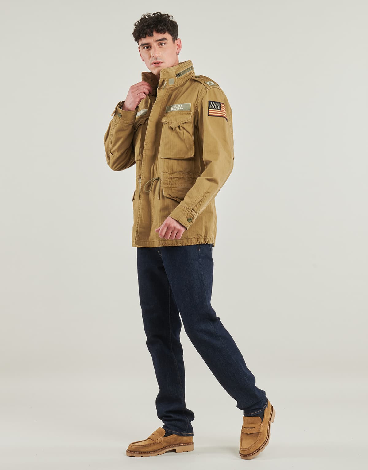 Men's Parkas Polo Ralph Lauren Beige