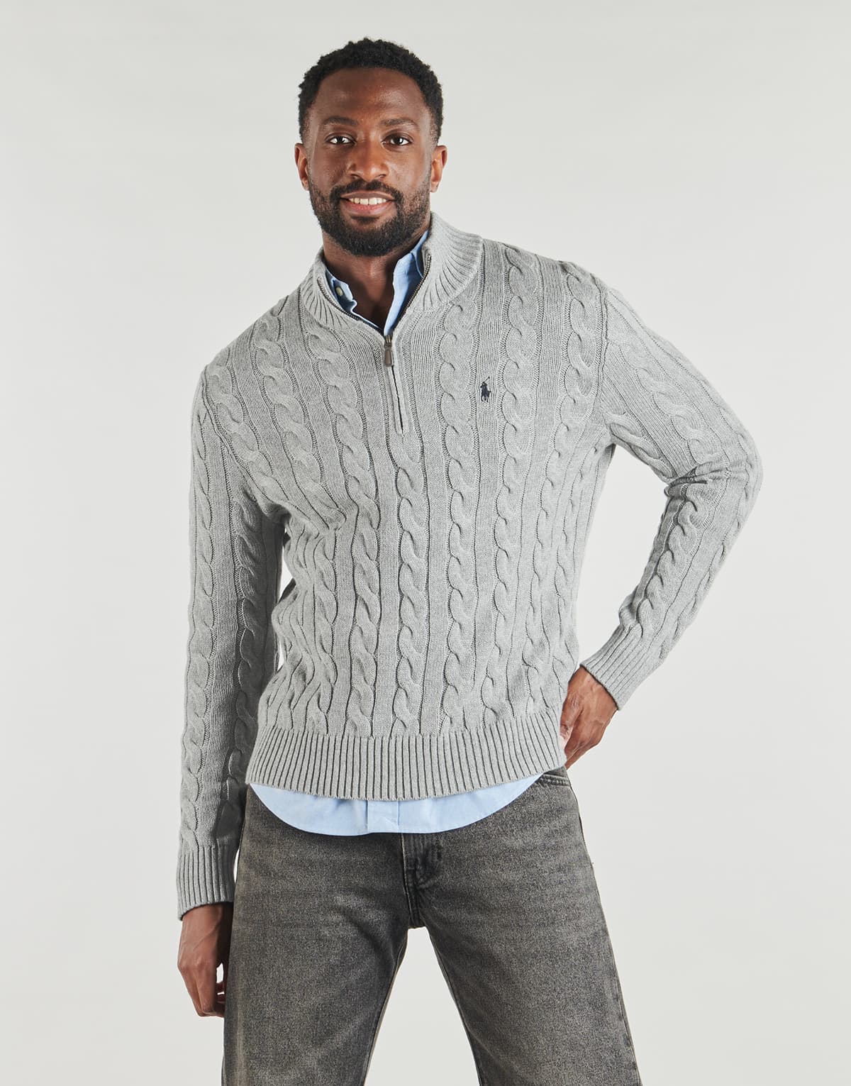 Men's Sweaters Polo Ralph Lauren Gray