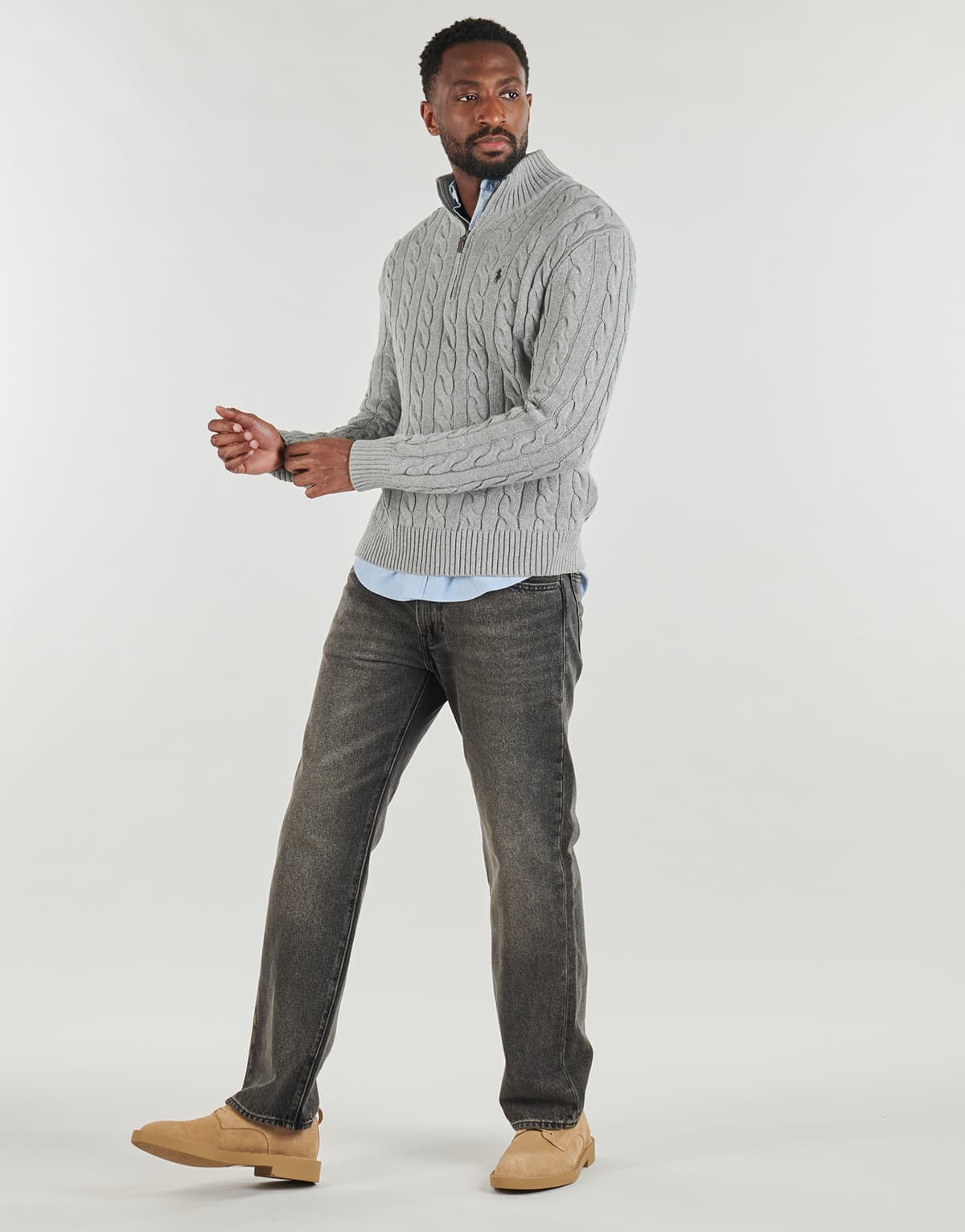 Men's Sweaters Polo Ralph Lauren Gray