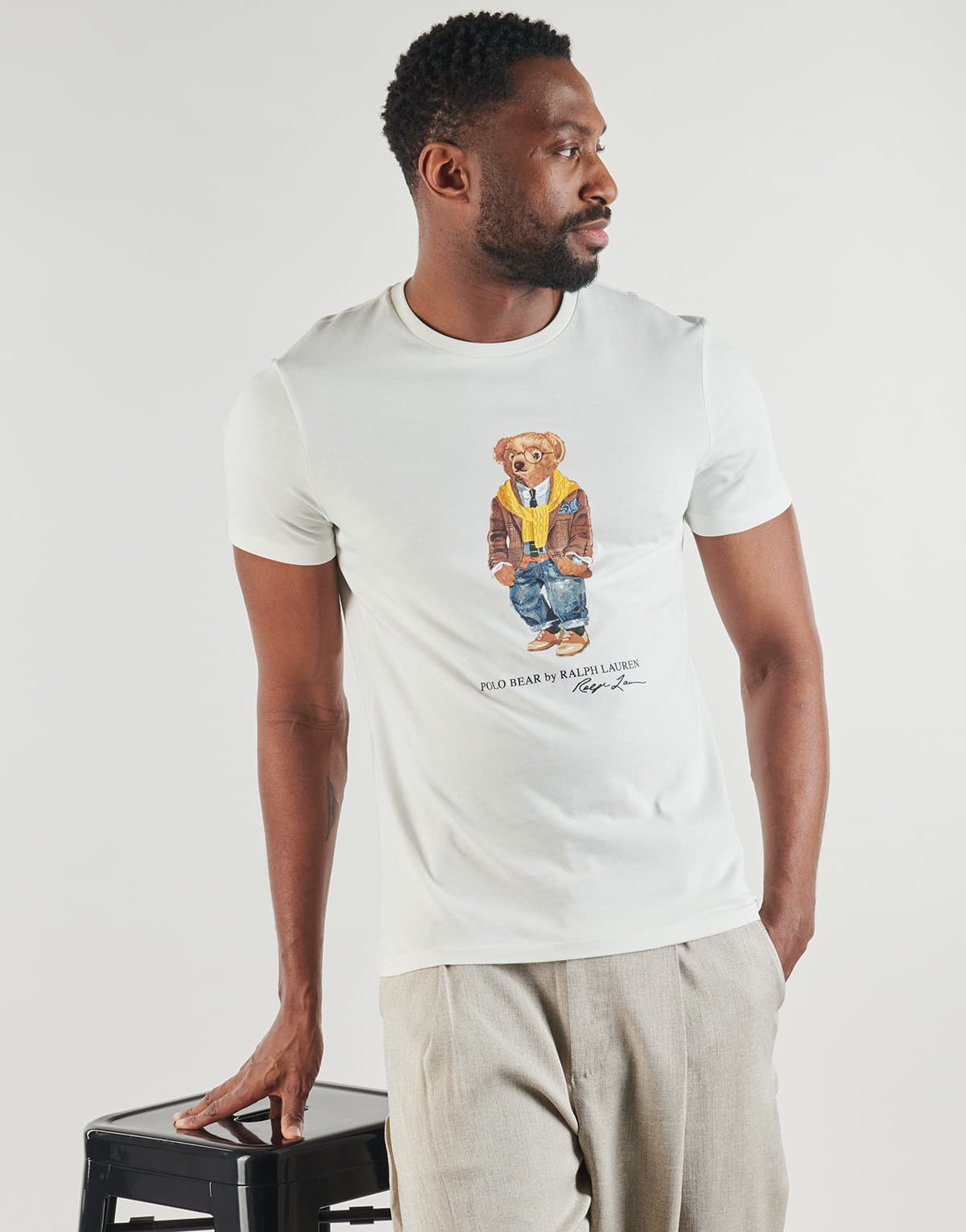 Men's T-Shirts Polo Ralph Lauren White