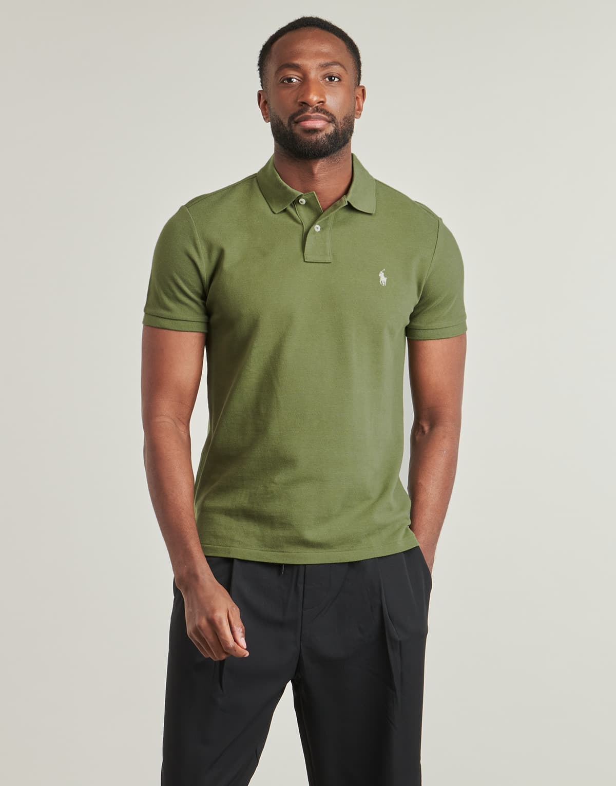Men's Polo Shirts Polo Ralph Lauren Khaki