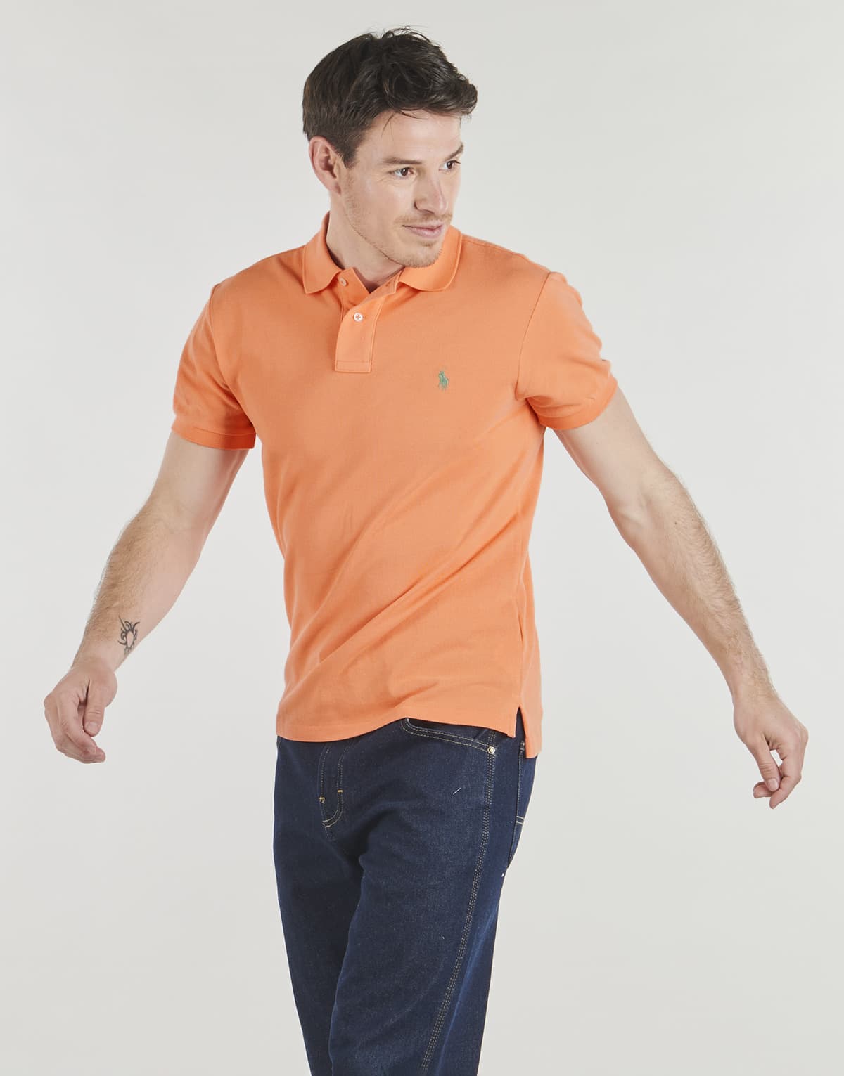 Men's Polo Shirts Polo Ralph Lauren Orange