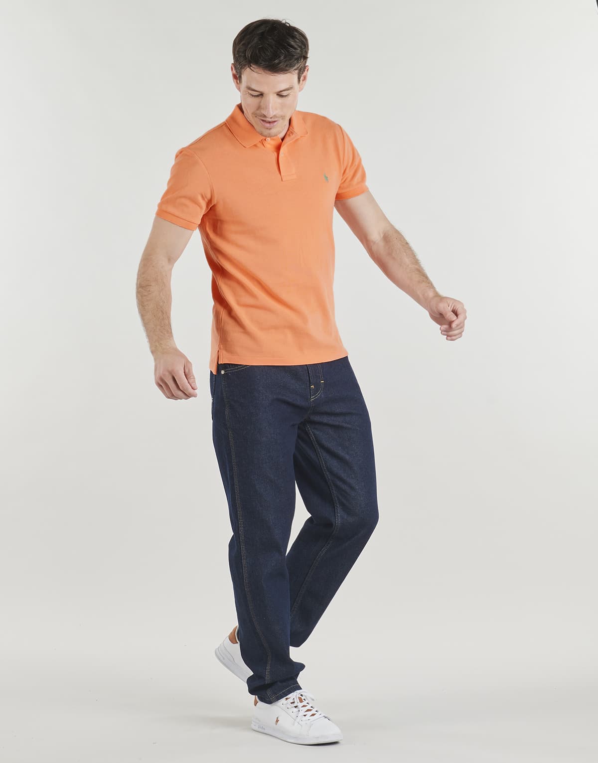 Men's Polo Shirts Polo Ralph Lauren Orange