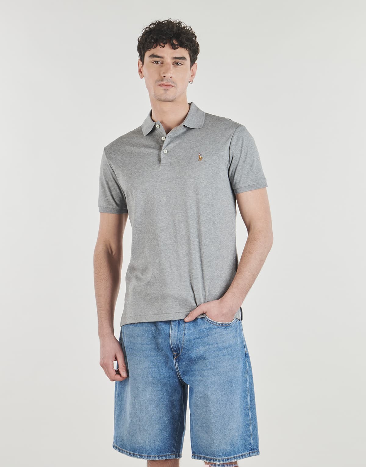 Men's Polo Shirts Polo Ralph Lauren Gray