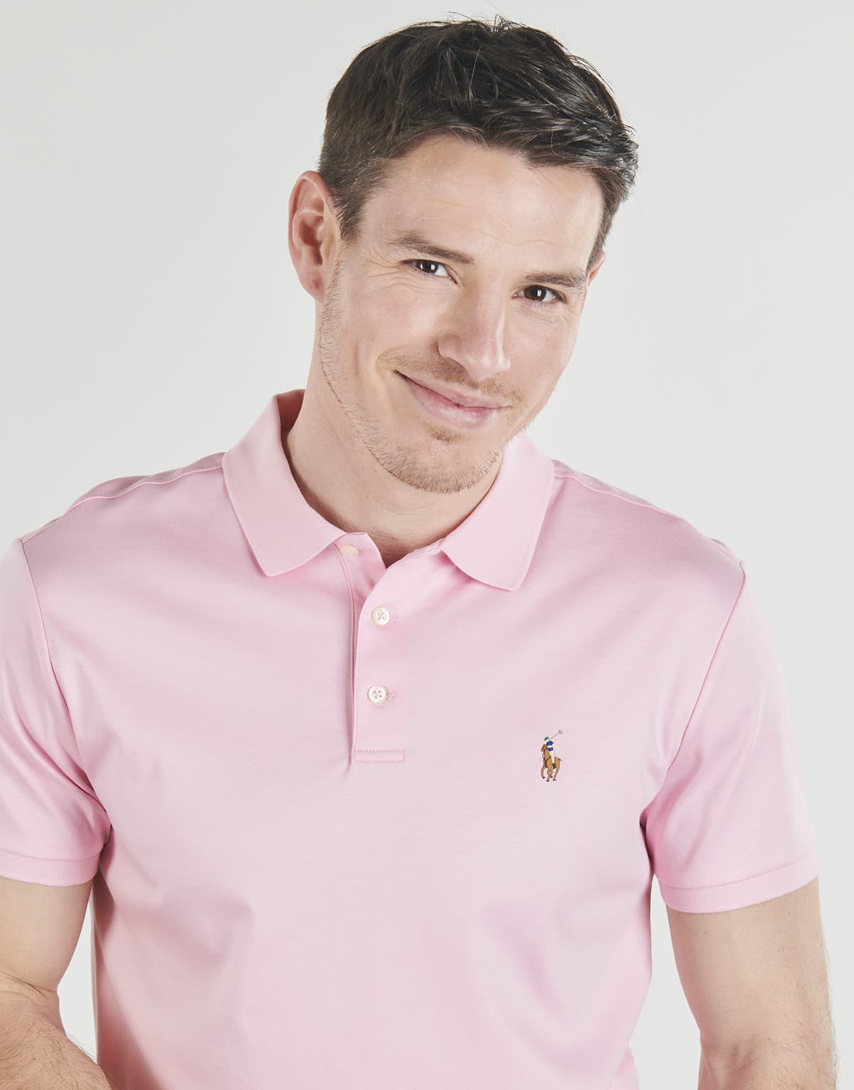 Men's Polo Shirts Polo Ralph Lauren Pink