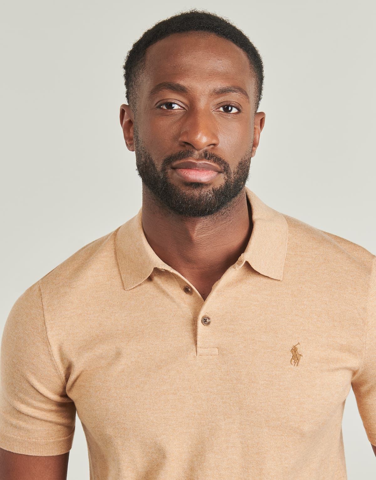 Men's Polo Shirts Polo Ralph Lauren Beige