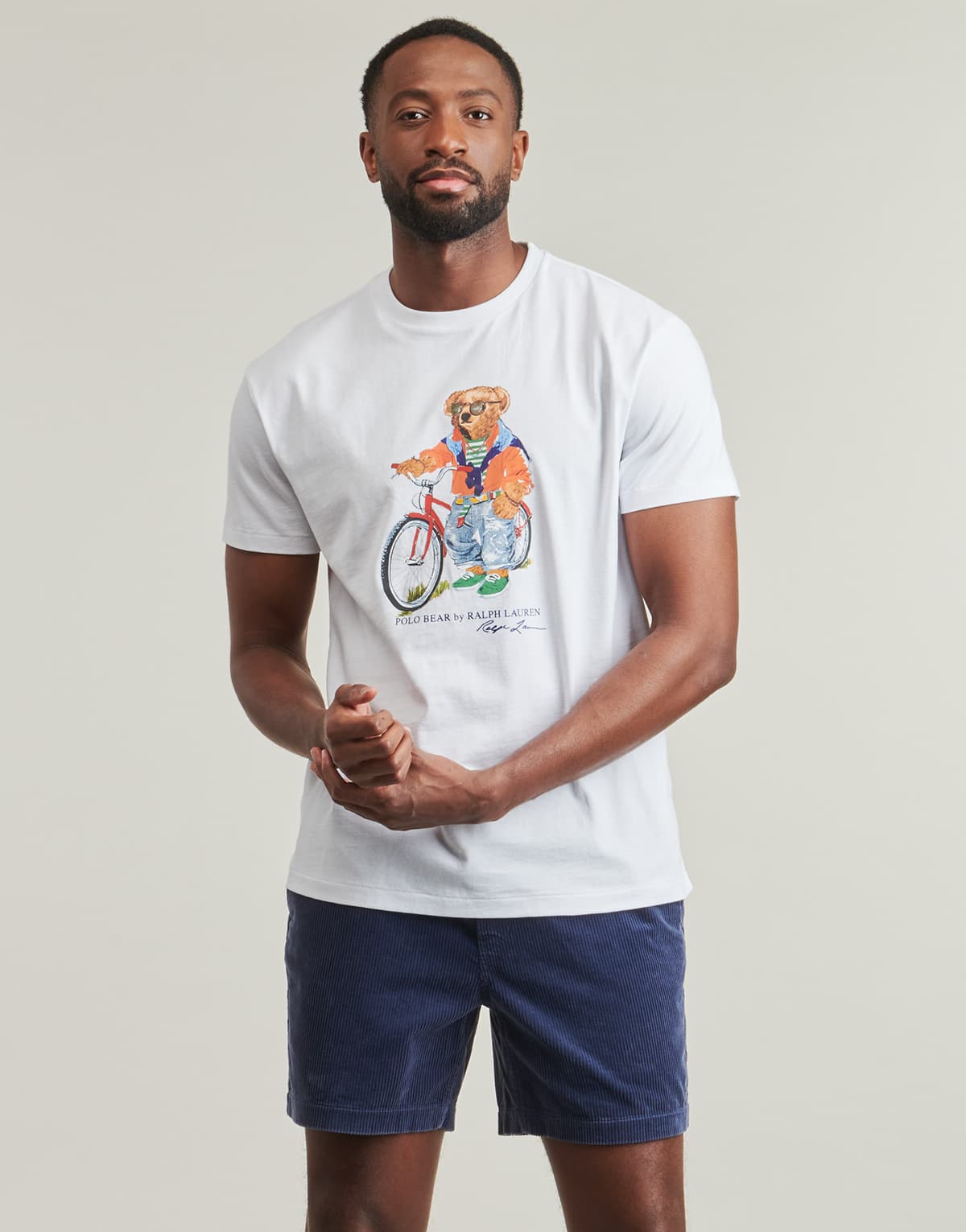 Men's T-Shirts Polo Ralph Lauren White