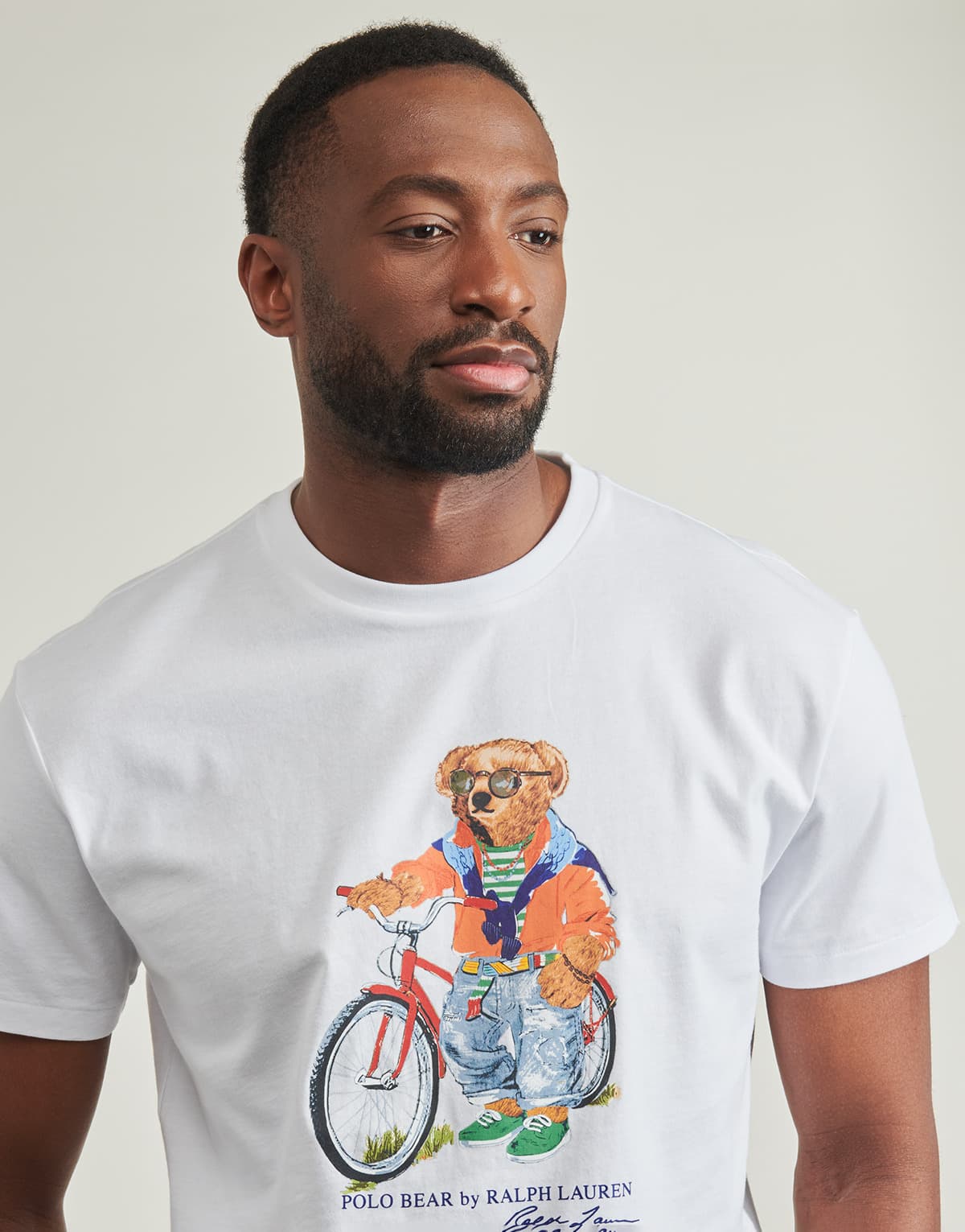 Men's T-Shirts Polo Ralph Lauren White