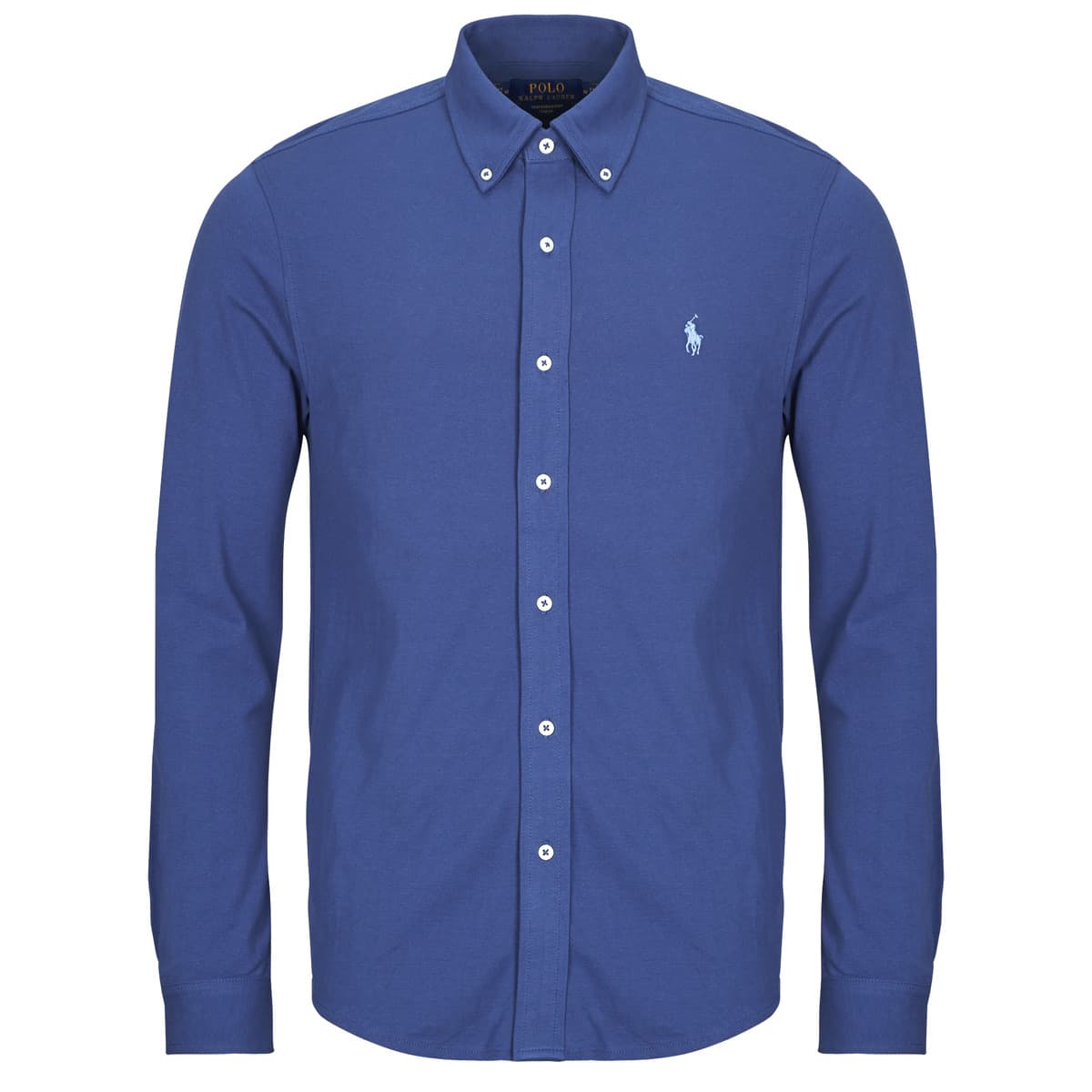 Πουκάμισο με μακριά μανίκια Polo Ralph Lauren CHEMISE AJUSTEE COL BOUTONNE EN POLO FEATHERWEIGHT