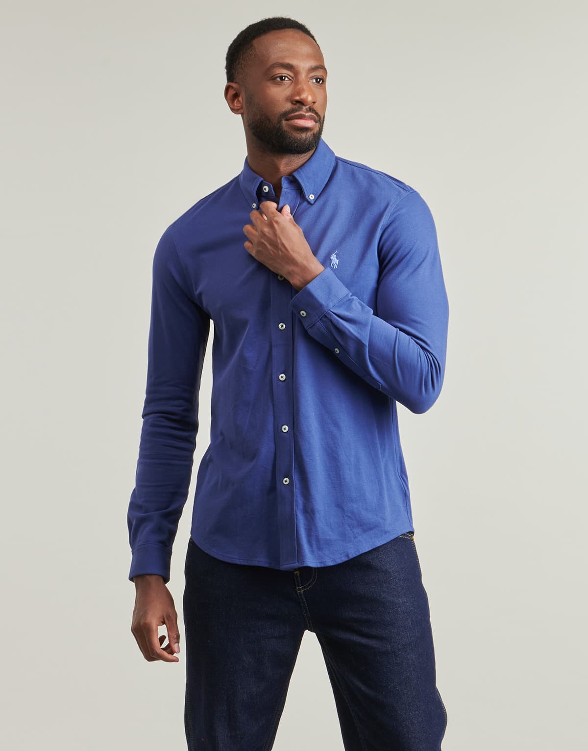 Men's Shirts Polo Ralph Lauren Blue