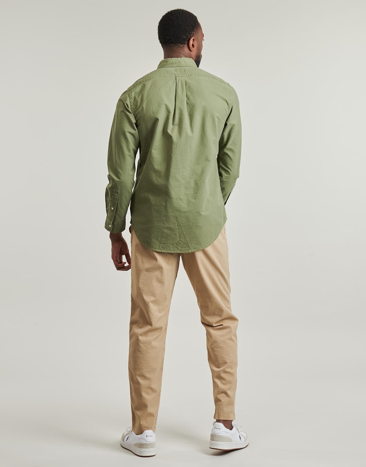 Men's Shirts Polo Ralph Lauren Khaki
