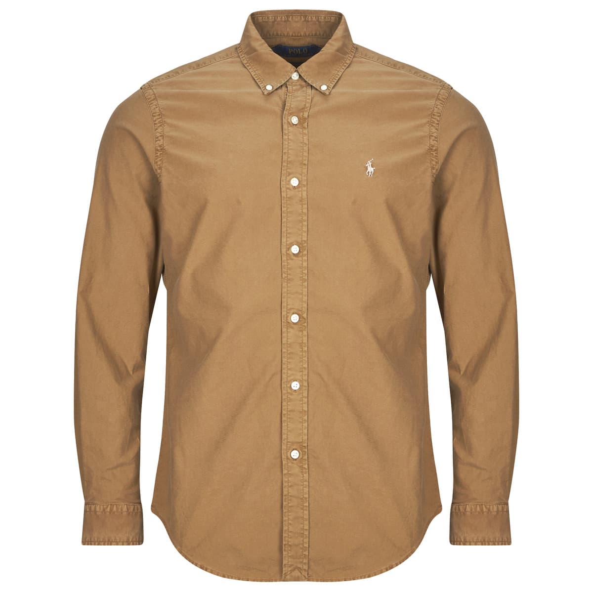 Men's Shirts Polo Ralph Lauren Brown