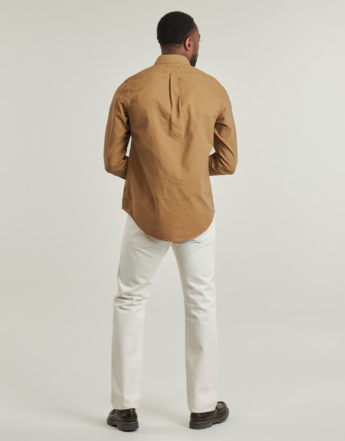 Men's Shirts Polo Ralph Lauren Brown