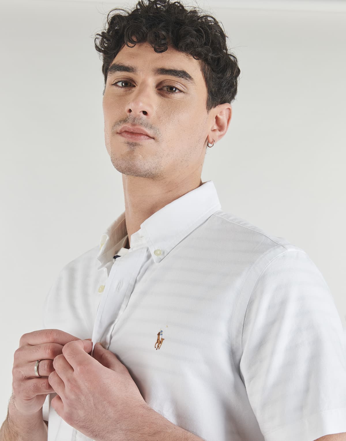 Men's Shirts Polo Ralph Lauren White
