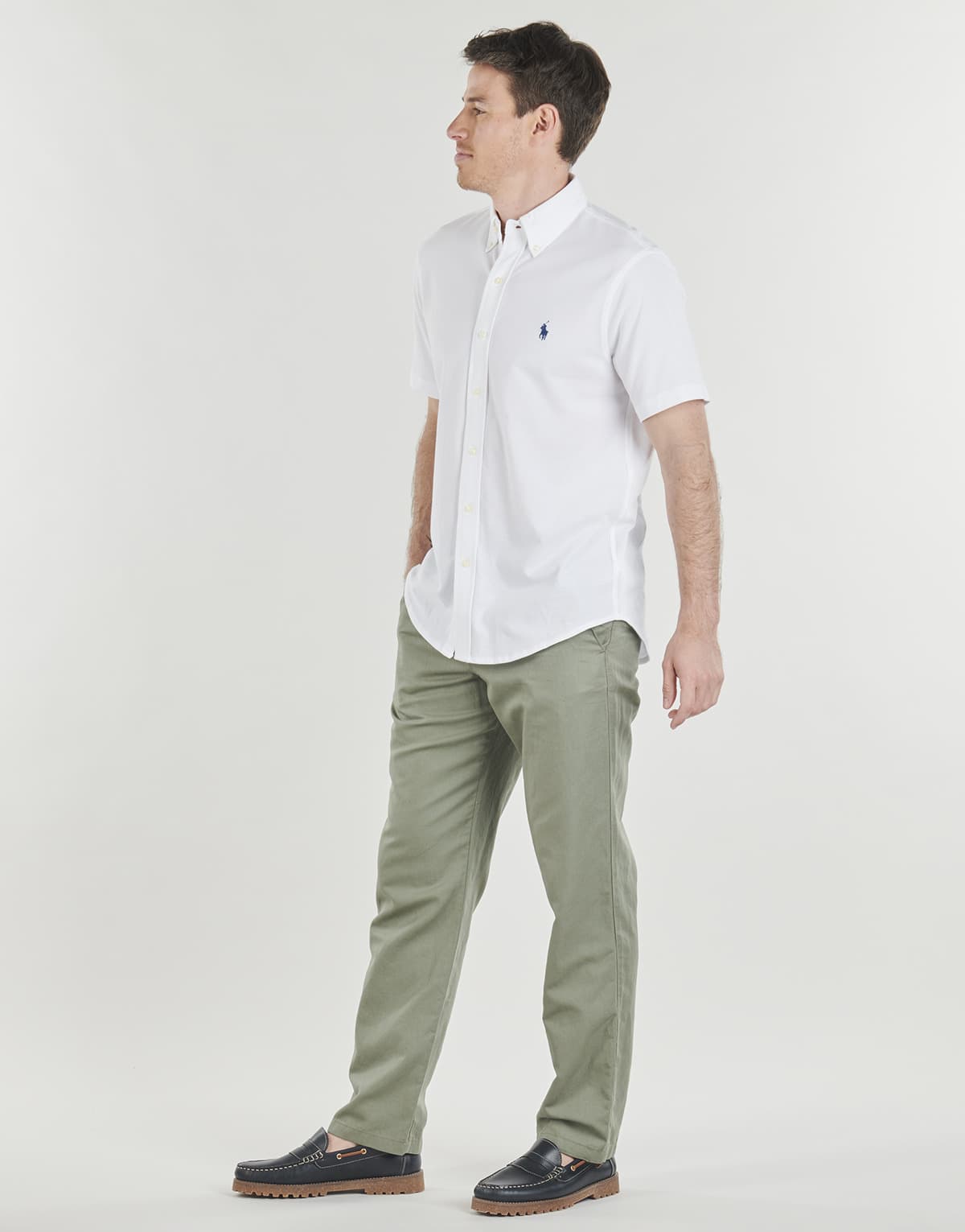 Men's Shirts Polo Ralph Lauren White